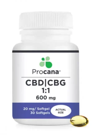 CBD | CBG 1:1 (Balance Formula) Softgels