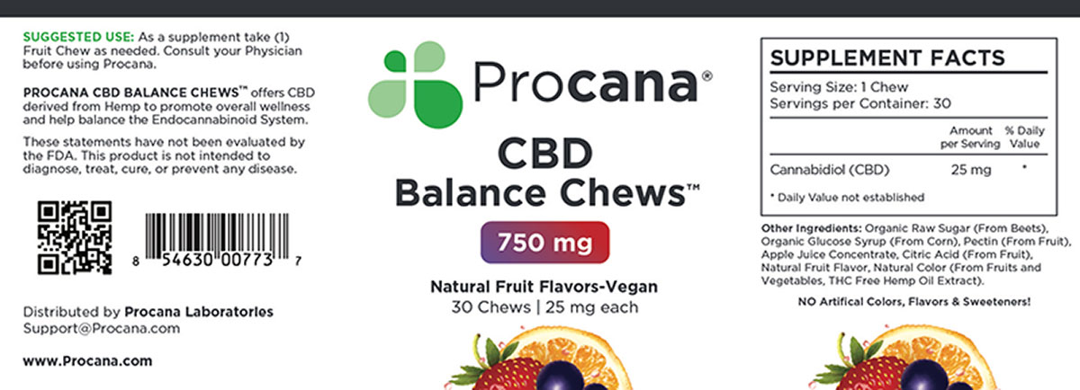 cbd-gummy-chews-25mg-label-thumbnail Procana CBD Gummies – 25 mg