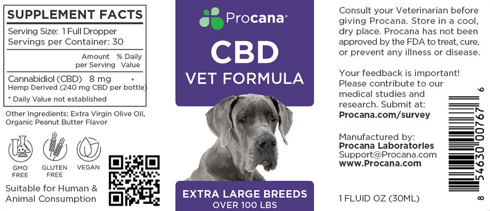 cbd-vet-extra-large-dog-dropper-label-thumbnail Procana CBD For Dogs (Extra Large Breed)