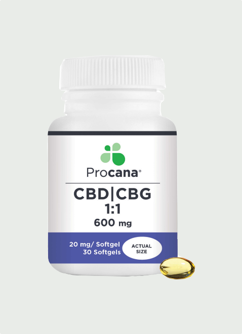 CBD | CBG 1:1 (Balance Formula) Softgels